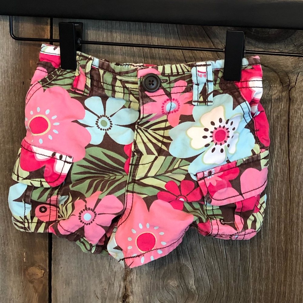 babyGap Floral Shorts
